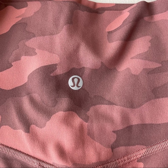 LULULEMON NWT ALIGN HIGH RISE PANT 28” LEGGING HERITAGE 365 CAMO BRIER ROSE MULT - Picture 6 of 7